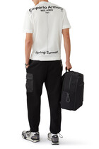 TRS JOGGERS CONTRAST DETAILS AND SIDE PKT - TRAVEL ESSENTIAL CPSL:Dark Grey:XS